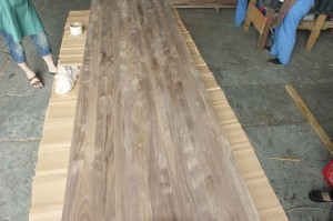 American Black Walnut Full Lamellas Worktops full lamellas countertop butcher block table top 2