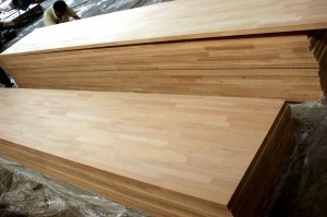 Beech Solid wood worktop countertop island top table top butcher block  finger jointed panels 2