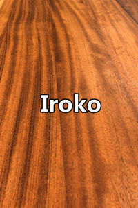 Iroko full stave worktops full lamellas worktops edge grain butcher block countertops 0 Wood Kitchen Worktops