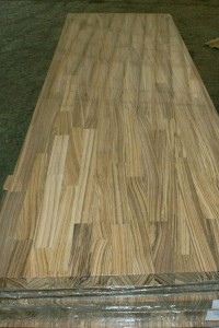 zebrano wood worktops countertops finger jointed panels butcher blocks 3