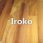 Iroko engineered wood flooring