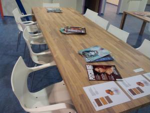 Teak Meeting Solid Wood Table Tops