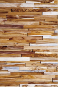 Teak 3D Wood Wall Panels